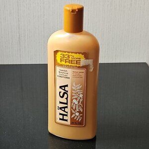 Vintage Halsa Hair Conditioner Botanical Highlights Walnut Brown Black Hair 20oz